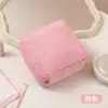 Bolsa de almacenamiento de dibujos animados portátil, linda y versátil con gran capacidad, perfecta para guardar labiales, toallas sanitarias y cambio pequeño