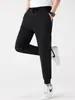 Calça Esportiva à Prova de Cruzamento em Estoque Verão Casual Versátil Nova Masculina para Exterior Solta Secagem Rápida Tendência Marca Roupas Masculinas Estilo Europeu e Americano
