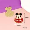 Animação dos desenhos animados Mickey Minnie DIY Acessórios Donald Duck Alloy Oil Drop Keychain Pingente Colar Pingente
