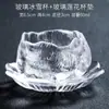 Taza de té vidriada Resistente al calor cocida en hielo Taza para degustación de té Posavasos Juego de té Gongfu Taza de maestro Taza de té individual pequeña