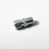 Conector Terminal Recto de Acero al Carbono Marca Roke, Imperial, de una Virola, Rosca Externa