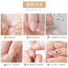 Uñas postizas pasta de gelatina para uñas pegamento de gelatina ultrafino pasta para uñas postizas adhesivo de doble cara duradero transparente alta viscosidad mayoreo