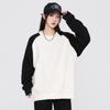 Suéter de cuello redondo holgado de talla grande para hombre y mujer, camiseta interior moderna, novedad de 2023