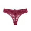 Comércio Exterior Transfronteiriço Popular Sexy Renda T-Calcinha Roupa Íntima Feminina Sexy Fio Dental Cintura Baixa Roupa Íntima Feminina Venda Direta de Fábrica