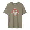 [Personalización Profesional] Camiseta de Manga Corta para Hombre de Algodón Longitud Extra Larga de Xinjiang Pima Algodón, 50 Unidades, Impresión Directa, Amoníaco Líquido