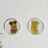 Oro Puro 999 Serie Labubu Lindos Dibujos Animados Pegatinas para Teléfono Móvil Regalos para Eventos Regalos de Cumpleaños para Amigos Se Puede Vender al por Mayor