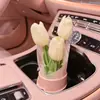 Regalo de Día de las Madres y Día del Maestro: Ramo de Hilo Tejido DIY Regalo en un Cubo Abrazo