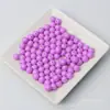 Contas de vidro macaron de cor sólida em 14 cores para pulseiras artesanais DIY, colares e acessórios de joias com contas, fios completos de contas soltas