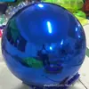 Pelota de espejo inflable de doble capa de PVC colorido reflectante decoración navideña para centros comerciales bares escenario pelota reflectante Modelo de aire
