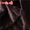 Tela de terciopelo dorado terciopelo engrosado rojo negro tela de fondo para bodas cortina tela para mantel de conferencia