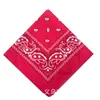 Bandana estampada poliéster turbante flor de caju poliéster algodão multifuncional quadrado Paisley transfronteiriço