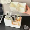 Caja de Almacenamiento para Cosméticos, Tocador de Escritorio, Organizador de Compartimentos para Mascarillas de Cuidado de la Piel, Tubo de Almacenamiento Simple Multifuncional, A Prueba de Polvo
