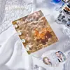 Nuevo Libro de Tarjetas Acrílico de Mariposa Alto Valor de Color Hebilla de Hongo Álbum de Fotos de 3 Pulgadas Aidou Libro de Almacenamiento de Tarjetas Pequeñas