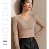 Ropa interior sin costuras de manga larga con encaje para moldear el cuerpo de mujer, capa base de encaje, control de abdomen, adelgazante, sin restricciones, camiseta base de alta elasticidad