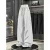 Pantalones de Esquí Impermeables con Forro de Terciopelo para Otoño e Invierno para Hombre, Marca de Moda, Pantalones Cargo Rectos Holgados para Exteriores, Pantalones Casuales Gruesos