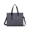 Bolsa Tote Masculina Estilo Coreano Horizontal Fashionável Versátil Bolsa de Couro Bolsa Transversal Tendência Bolsa de Ombro Masculina Bolsa Vintage