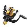Carretilha de Pesca Giratória de Metal com Cabeça de Metal para Pesca em Mar, Arremesso de Longa Distância, Resistente à Água Salgada, Aço Inoxidável, 13+ Rolamentos
