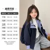 Chamarra Acolchada para Niñas Yojia Invierno 2025 Estilo Nuevo Estilo Extranjero Empalme Ropa Grande para Niños Tops Ropa de Invierno para Niños Algodón Abrigos