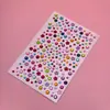 Directo del fabricante: Pegatinas de diamantes, corazón, mariposa, parches decorativos de pedrería con forma de estrella para manualidades DIY infantiles y decoración de teléfonos