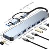 Hub USB 3.0 10Gb de Quatro Portas Transfronteiriço Em Estoque de Fábrica Personalização OEM Entrega em 48 Horas