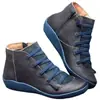 Botas Femininas Novas Outono e Inverno 2020 Transfronteiriças Tamanho Grande Botas Curtas Casuais Plataforma Estação Independente Sapatos Casuais Femininos Single