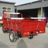 Triciclo a Gasolina Transfronteiriço para Transporte de Carga, Uso Agrícola, Alimentado por Bateria, Pesado, Capaz de Subir em Áreas Montanhosas, Triciclo Elétrico Doméstico de Alta Potência
