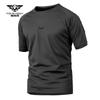 Paving Eagle camuflagem tática camiseta camuflagem ao ar livre manga curta tático manga curta respirável PLY-32