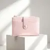Billetera de Estilo Nuevo para Mujer, Estilo Europeo y Americano, Patrón de Cocodrilo Corto, Múltiples Ranuras para Tarjetas, Cremallera, Estilo Vertical, Billetera para Monedas, Cartera, Cartera de Comercio Exterior