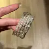 Pulseira Coreana de Pérolas e Diamantes em Camadas com Design de Alto Padrão, Elegante e Versátil, Pulseira de Pérolas e Diamantes de Nicho