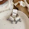 Estilo Novo Coreano Urso de Desenho Animado Coelho Presilha de Cabelo Faixa de Cabelo Coelhinho Bordado Fofo Laço Elástico Acessórios de Cabelo Presilha Lateral