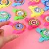 Catapulta de desenho animado lançador de frisbee frisbee rotativo ovo torcido caixa surpresa brinquedo crianças do jardim de infância pequeno presente atacado