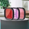 Adecuado para cámara deportiva GoPro Hero7 carcasa impermeable accesorios rojo rosa púrpura filtro de buceo carcasa protectora impermeable