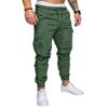 Comercio exterior transfronterizo 2021 nuevo pantalón recto de color sólido con correa elástica para deportes de ocio para hombre de diez colores al por mayor