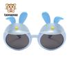 Novos Óculos de Sol de Silicone Macio com Orelhas de Coelho Masculino Desenho Animado Infantil de Alto Padrão HD Polarizados Atacado Feminino