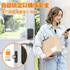 Fechadura Inteligente Estilo Americano com Design de Grafite, Bluetooth, Cartão de Proximidade, Senha, Impressão Digital, Fechadura Antifurto Totalmente Automática para Portas de Madeira e Ferro, Exportação