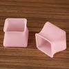 Fábrica de origen funda antideslizante para pata de taburete almohadilla para pata de mesa silenciosa resistente al desgaste almohadilla antideslizante para esquina de taburete silla cubierta protectora de pata de silla de silicona