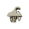 Adecuado para Mitsubishi Pajero V73v77v93v97 Hebilla Parasol Espejo de Cortesía Clip Gancho Fijo Y58