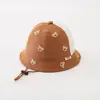 Sombrero de Bebé Verano Delgado Transpirable Malla Protección Solar Secado Rápido Sombrero de Cubo Niños Niñas Niñas Pequeñas Sombrero para el Sol