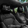 Temu Funda Transpirable Resistente a Manchas de Poliéster para Reposacabezas de Coche Estampado de Terror Hecha a Medida Dropshipping