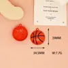 Acessórios para Joias DIY Liga Esmalte Pintado por Spray Pingentes Grandes Tipos de Bolas Esportivas Futebol Basquete Presentes Transfronteiriços