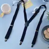 Clip de tirantes para niños tirantes para pantalones de niño no resbaladizos niños niñas bebé niño pequeño elástico ajustable
