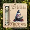 Transfronteiriço Novo Sucesso de Vendas Natalino Pingente Decorativo de Carteira de Madeira Decoração de Árvore de Natal Pingente de Presente de Natal