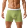 Atacado Roupa Íntima Masculina Plus Size de Algodão Puro Respirável de Luxo Leve para Todas as Estações, Cueca Boxer Plus Size Exclusiva para Homens Transfronteiriça