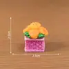 Paisagem em Miniatura Criativa Vasos de Cactos Suculentas Artificiais, Acessórios de Decoração DIY para Paisagismo de Plantas, Mini Enfeites