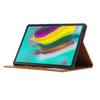 Para Samsung Tab A 10.1 T510 Classic, funda protectora plana con tarjetero antiarrugas T515