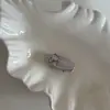 Pinza para el Cabello de Estrella de Mar Rosa Dulce y Fresca con Pedrería para Mujer Diseño de Nicho Pinza para Flecos Laterales Accesorios para el Cabello