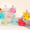 Resina simulación dibujos animados tridimensional lindo animal cabeza de gato diy adornos para coche colgante micro paisajismo tocado pinza para el pelo decoración