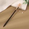 Antigo Tassel Hairpin Grampo de Cabelo de Madeira Imitação de Ébano Headwear Disco de Cabelo Acessórios Simples Vestido Antigo Cabelo Hairpin Hair