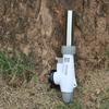 Pistola de solda tipo cartão para fogo ao ar livre, lâmpada spray de gás invertida, acendedor de cozinha para assar, pistola de spray de chama