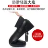 Zapatos de mujer de punta fina, minimalistas, versátiles y elegantes, con punta cuadrada y una sola tira, que cuentan con un cómodo empeine de piel suave, suela blanda y tacón grueso, perfectos para ir al trabajo